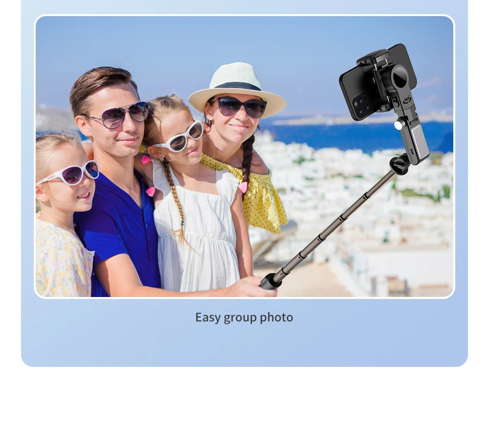 Selfie Stick Téléphone Cardan Stabilisateur Pour iPhone Android Action Caméra Trépied Téléphone Portable Cellule Mobile Smartphone Poignée Poignée Vidéo