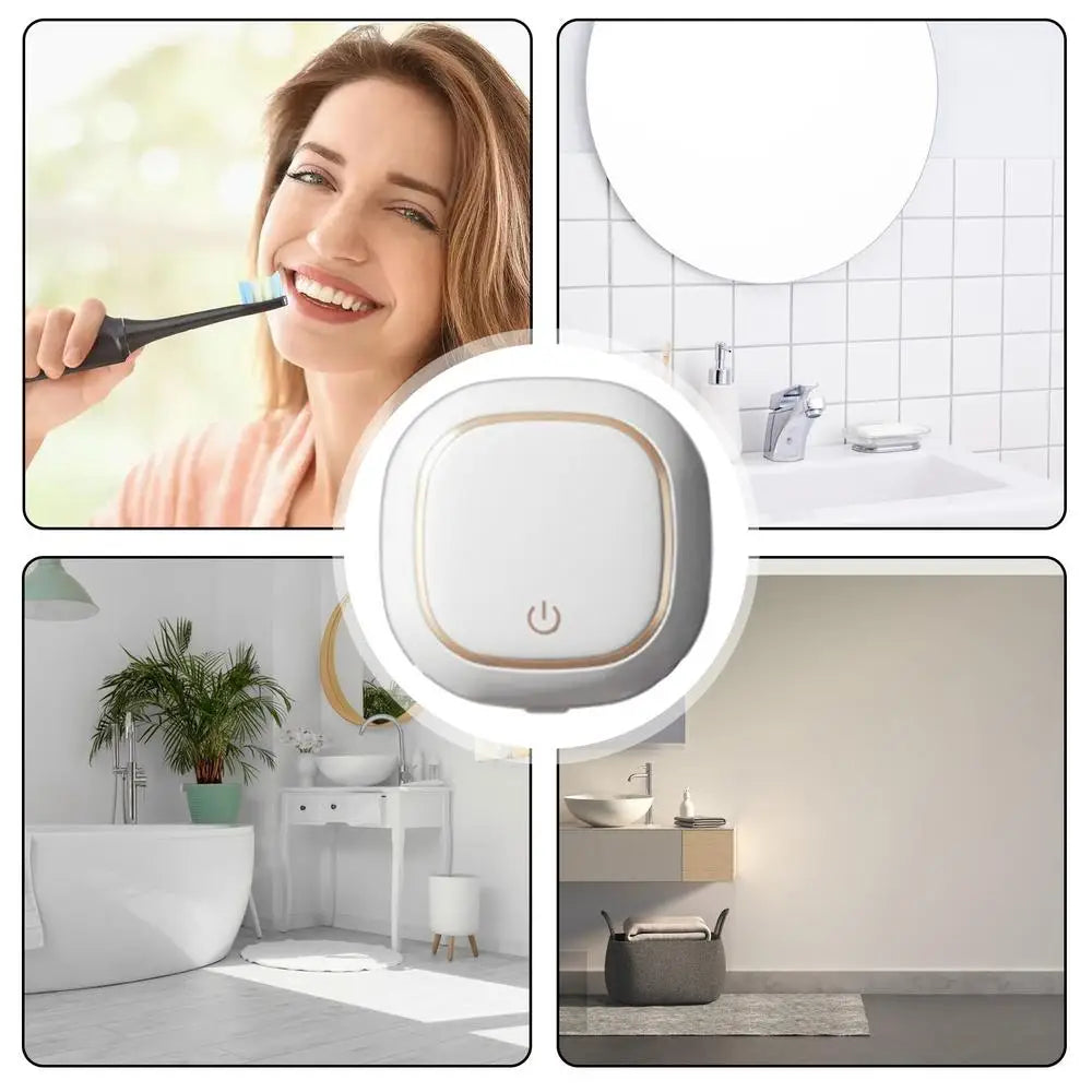 Porte-brosse à dents désinfectant Nettoyant électrique Machine de couverture UV portable électrique pour la maison Camping Voiture École