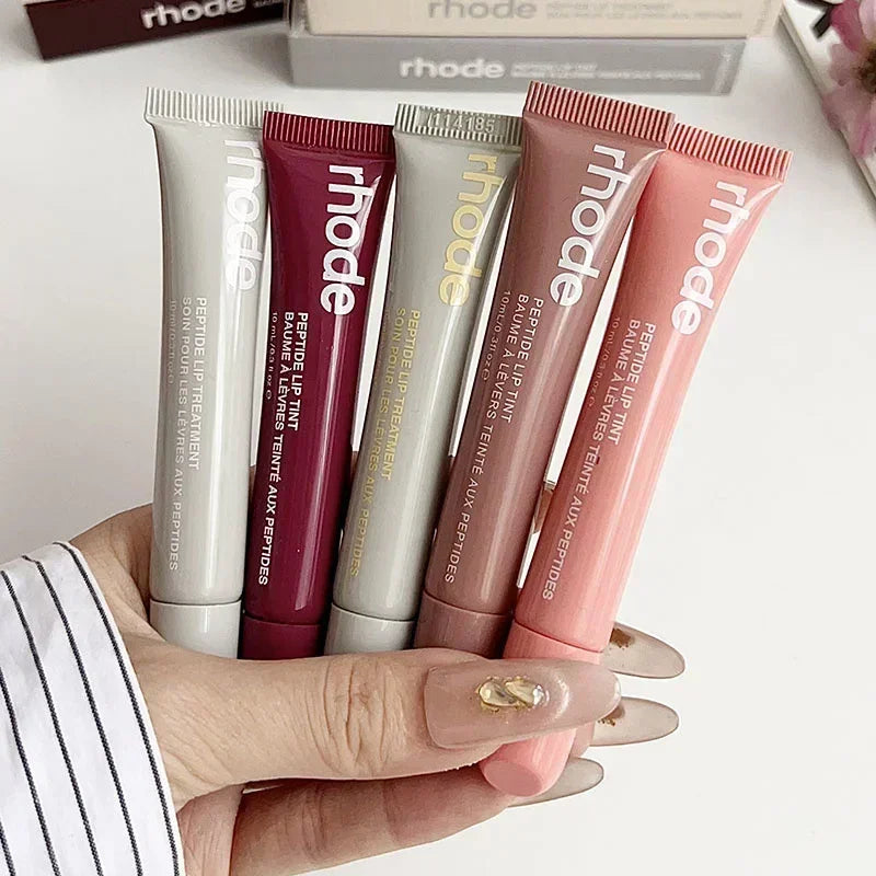 Skin Peptide Lip Liner Peel Tattoo Lipgloss Waterproof Long Lasting Matte Lip Tint Lean Contour Tear-off Lips Stain Cosmetic