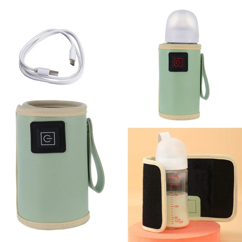 Sac Chauffe-Lait Isolé USB – Réchauffeur Portable de Biberon | Idéal Voyage & Sortie Bébé.