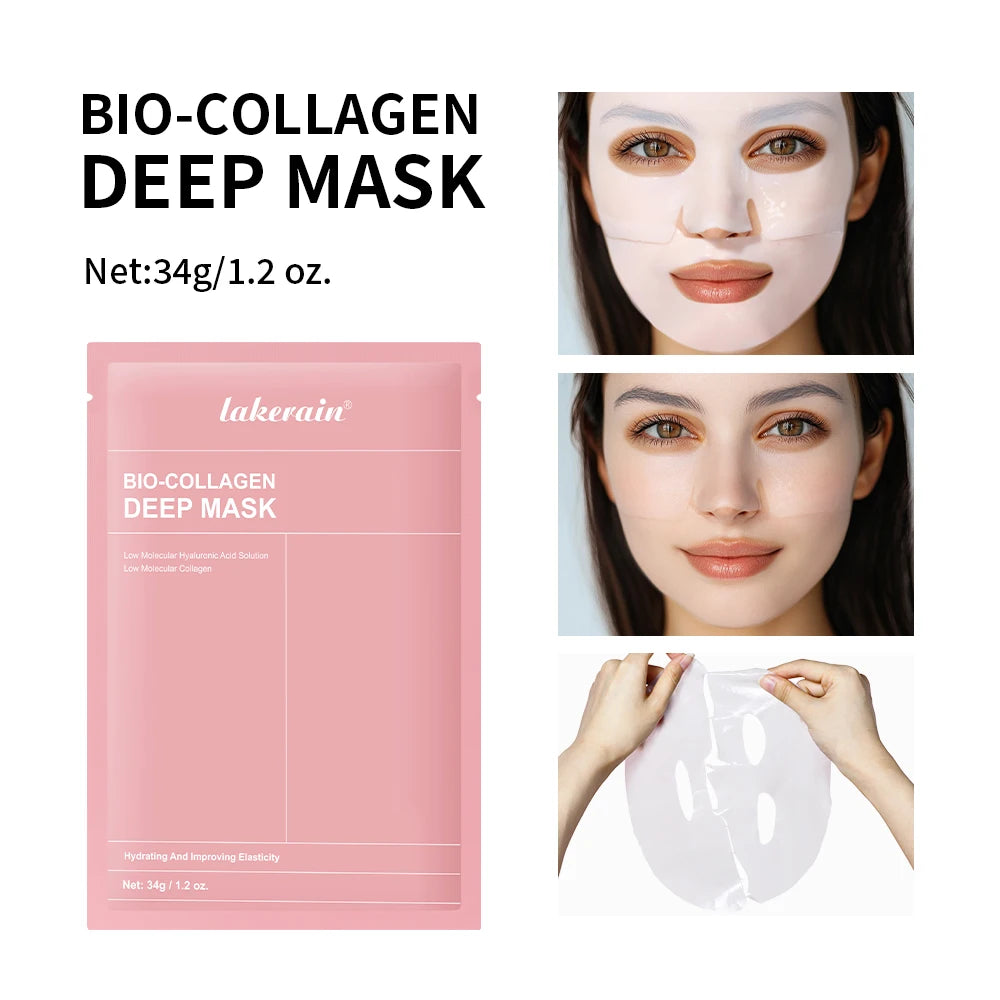 Masque coréen au collagène profond, masque peel-off, anti-rides, lifting.