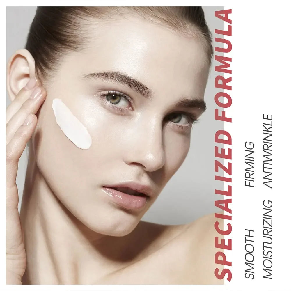 Crème raffermissante au rétinol et Collagène Rides lisses Crème pour le visage, hydratante et Éclaircissante