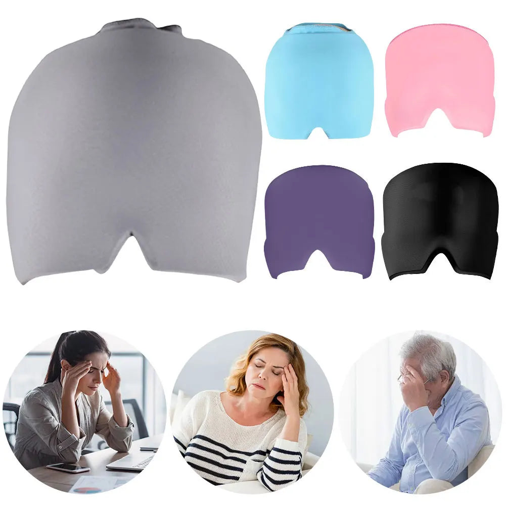 Masque Thérapeutique Réutilisable – Soulagement des Migraines à Froid ou à Chaud