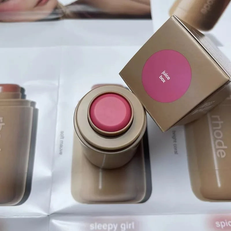 RHODE Maquillage Joues Blush, Stick Brillant à Lèvres Étui de Téléphone pour iPhone.