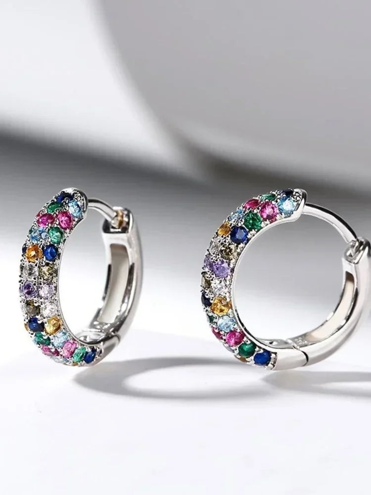 Boucles d'Oreilles en Cristal Drainage Lymphatique