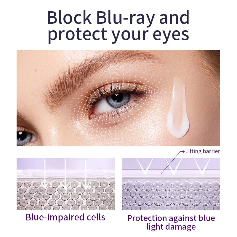 O'CHEAL – Crème Contour des Yeux avec Applicateur Roller Massant