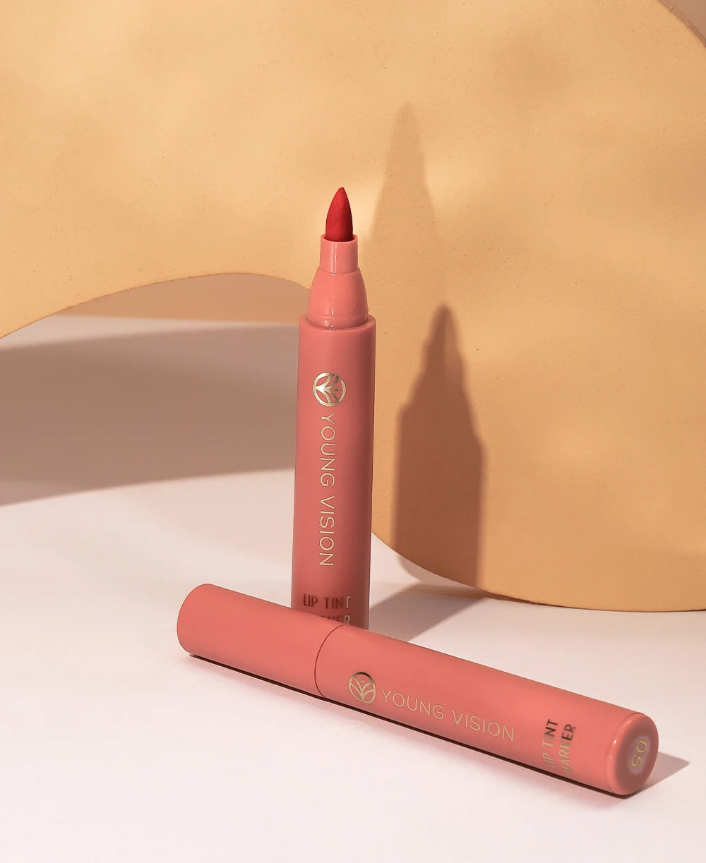 Stylo à Lèvres Précis – 6 Couleurs Intenses | Mat & Longue Tenue