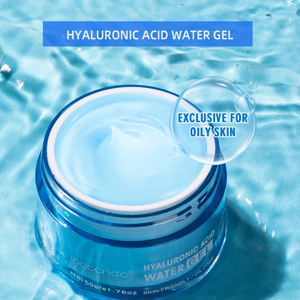 Crème en gel à l'acide hyaluronique Hydratant pour le visage hydratant pour hydrater et lisser la peau extra-sèche Nourrir améliorer le grains de peau