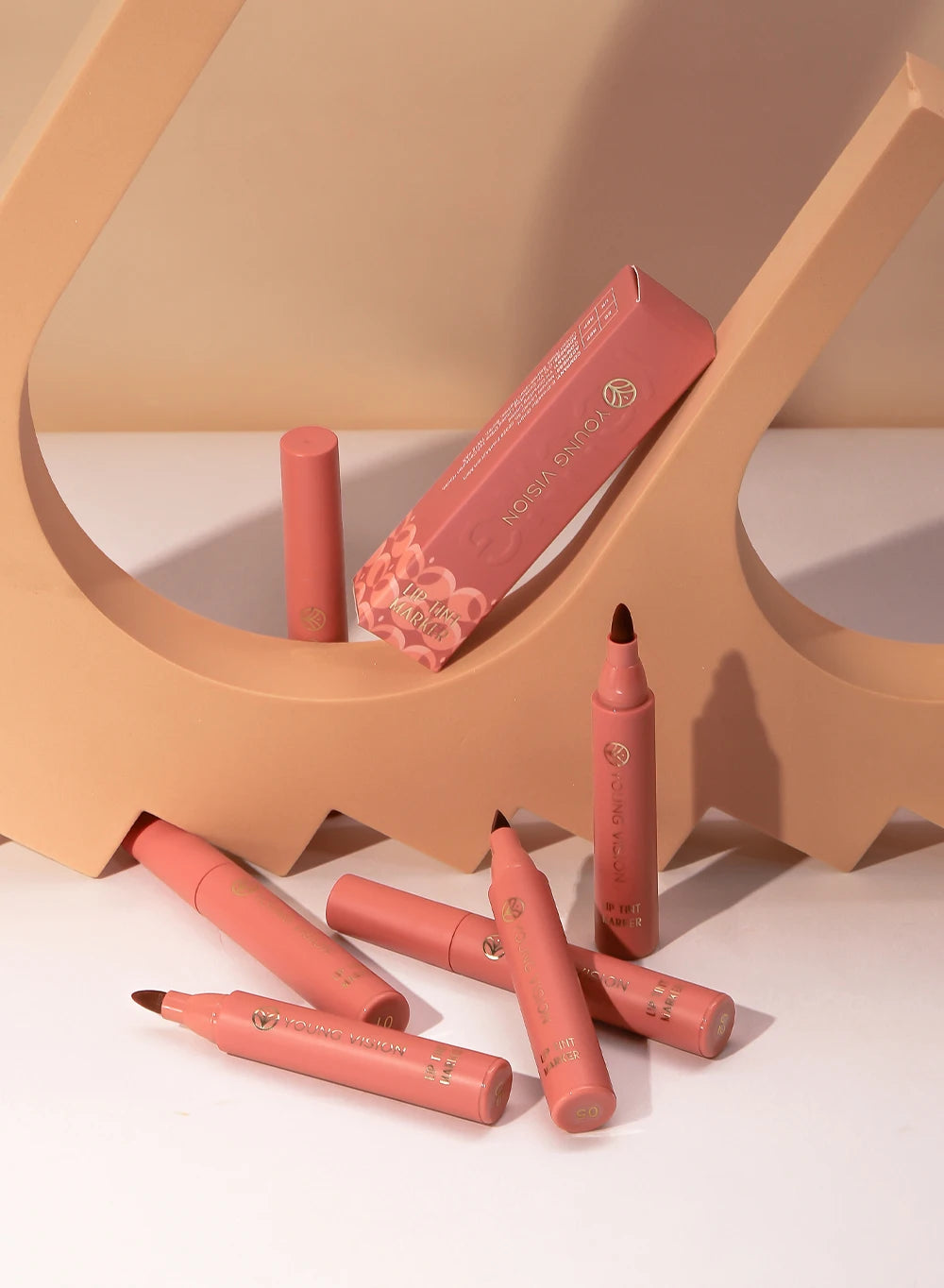 Stylo à Lèvres Précis – 6 Couleurs Intenses | Mat & Longue Tenue