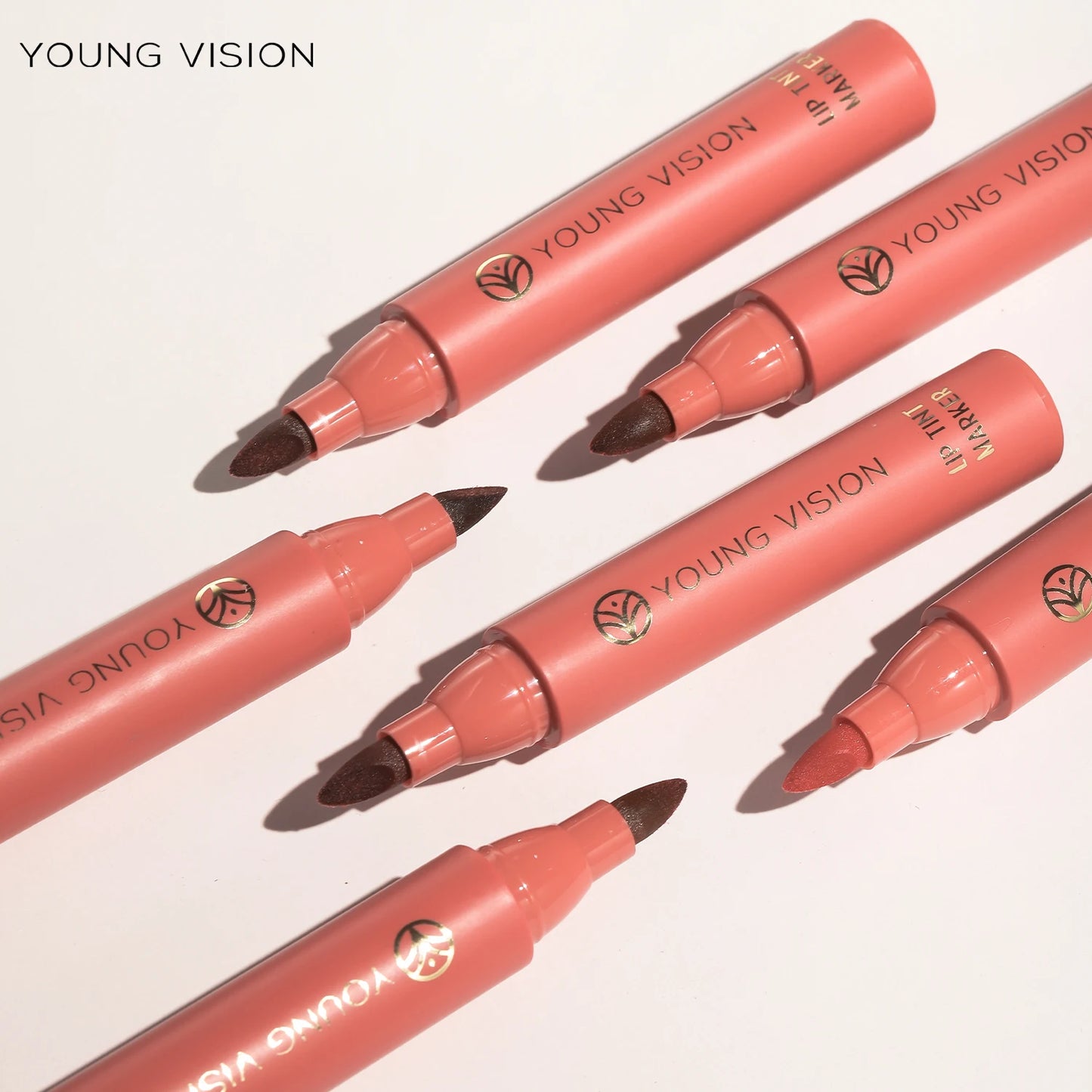 Stylo à Lèvres Précis – 6 Couleurs Intenses | Mat & Longue Tenue