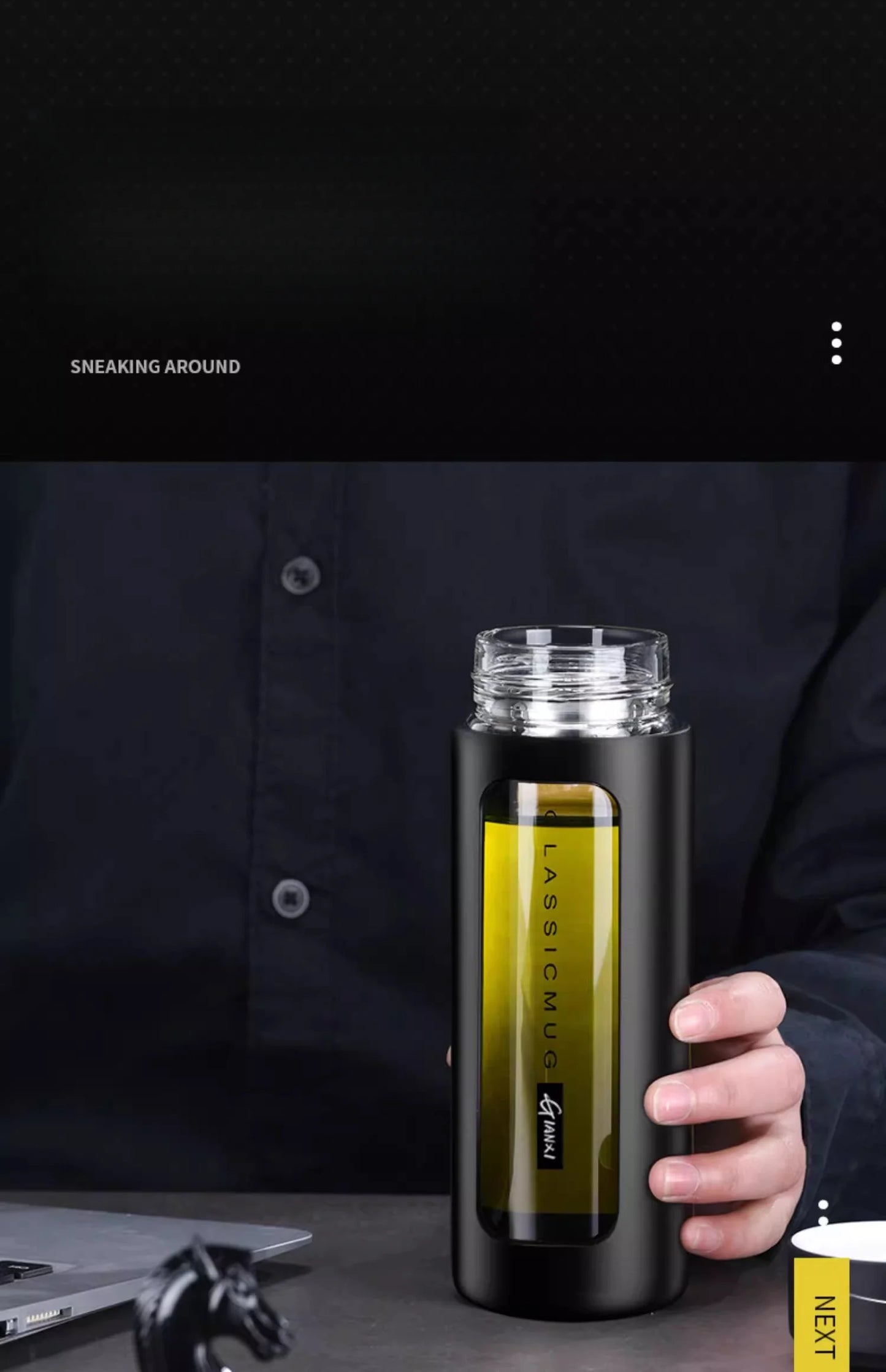 đ” GIANXI Office â Tasse Ă ThĂ© 380 ml avec Filtre SĂ©parateur
Tasse Portable Résistante à Haute Température.