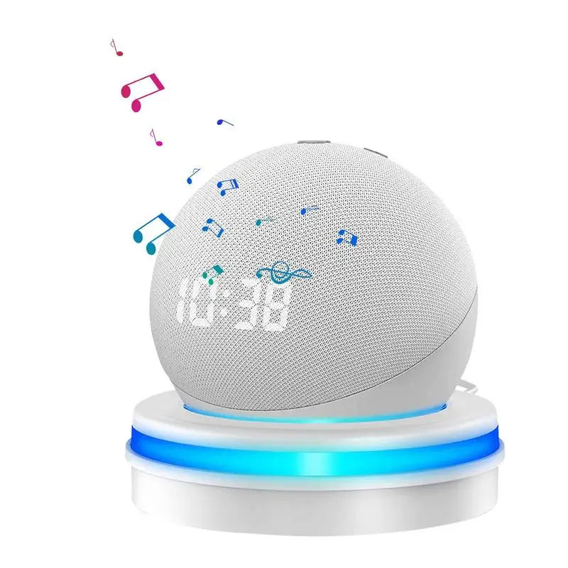 Support le plus récent pour haut-parleur Echo Dot5/4 Haut-parleur à dents bleues Support de protection Support de support mural anti-chute Accessoires de haut-parleur