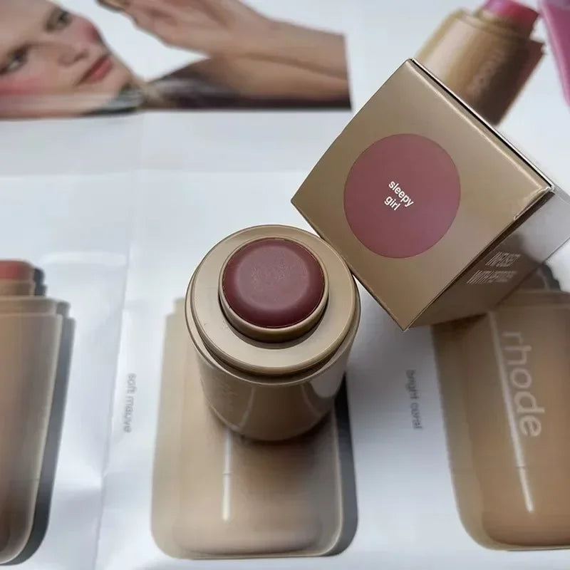 RHODE Maquillage Joues Blush, Stick Brillant à Lèvres Étui de Téléphone pour iPhone.