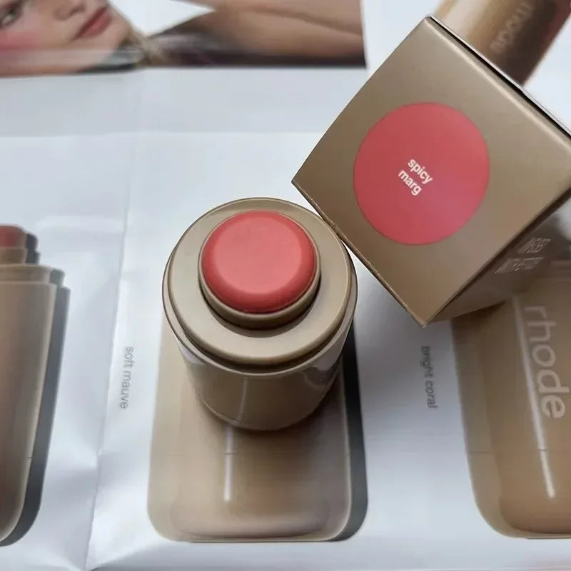 RHODE Maquillage Joues Blush, Stick Brillant à Lèvres Étui de Téléphone pour iPhone.