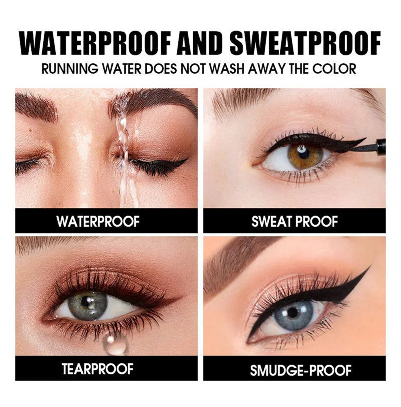 Stylo Eyeliner liquide noir imperméable Ultra-fin Anti-Smudge Durant Lisse Lying Silkworm Eyes Liner Pencils Eye Makeup Tools