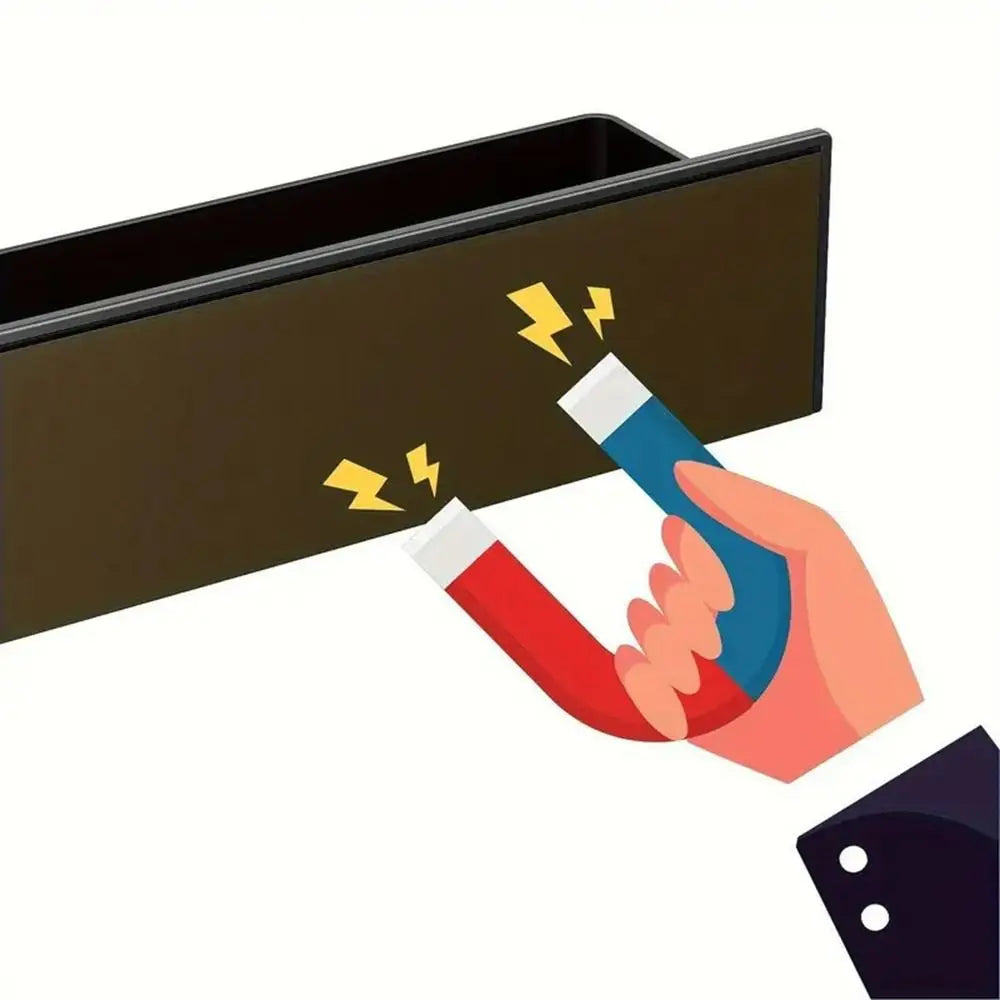 Lot de 2 Étagères Magnétiques Réglables – Organiseur de Cuisine & Épices