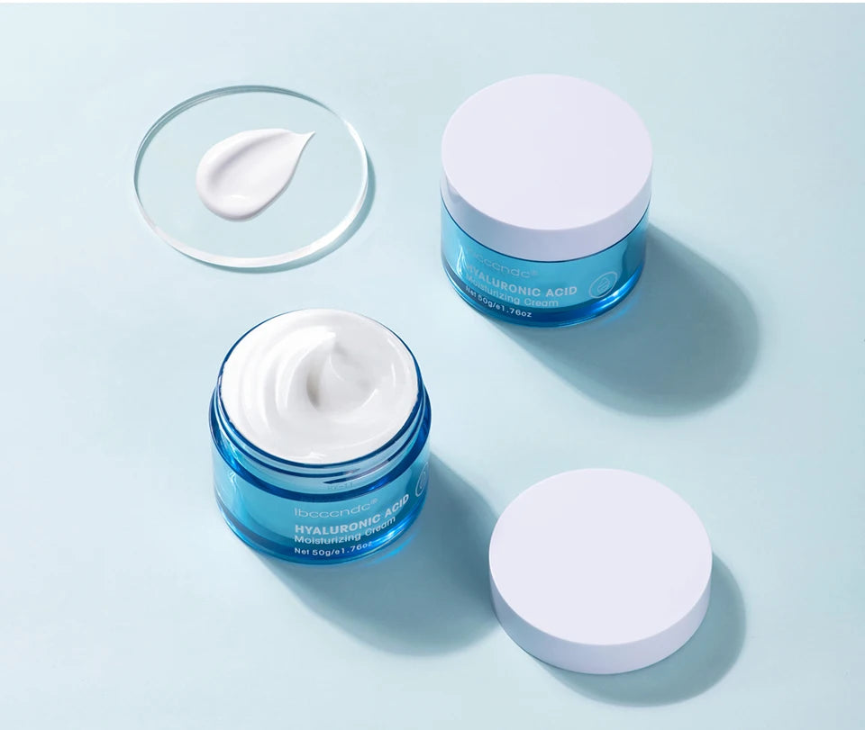 Crème en gel à l'acide hyaluronique Hydratant pour le visage hydratant pour hydrater et lisser la peau extra-sèche Nourrir améliorer le grains de peau