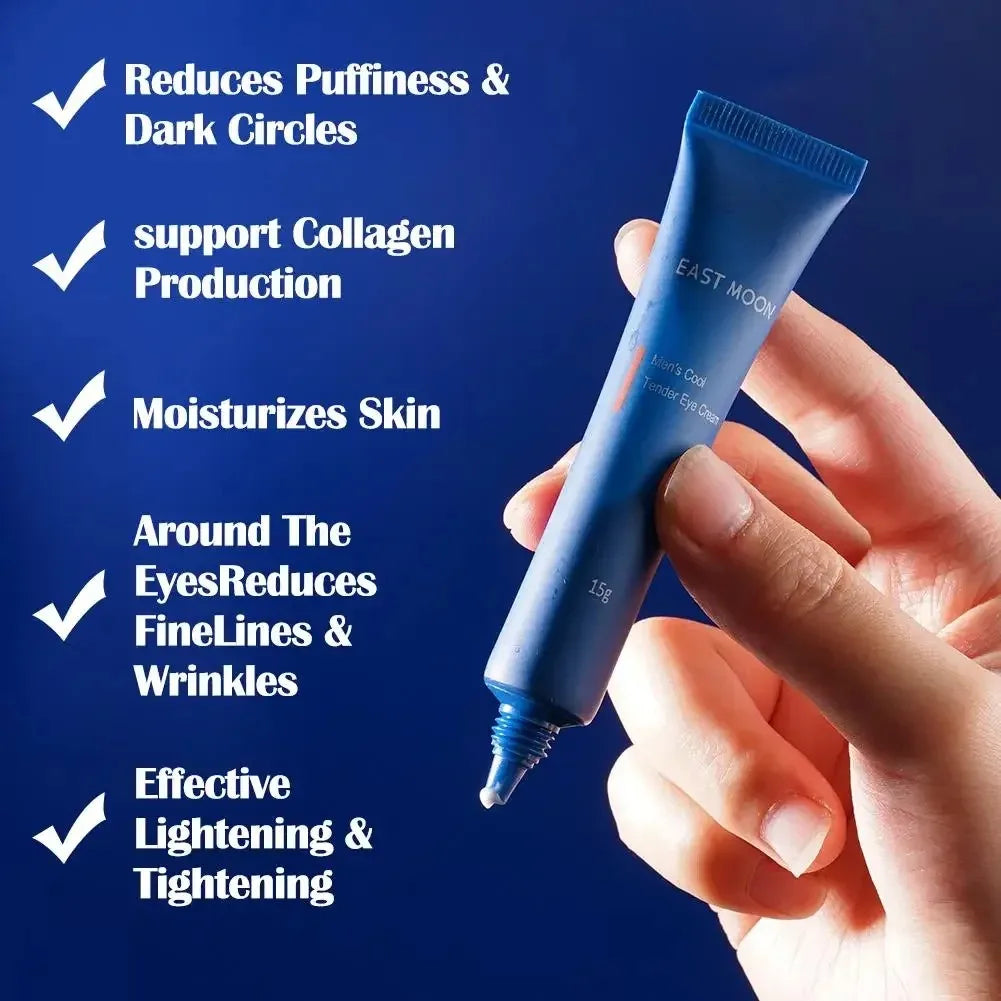Gel Contour des Yeux Homme – Hydratant & Rafraîchissant à l’Acide Hyaluronique