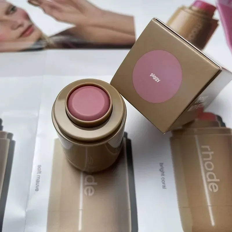 RHODE Maquillage Joues Blush, Stick Brillant à Lèvres Étui de Téléphone pour iPhone.