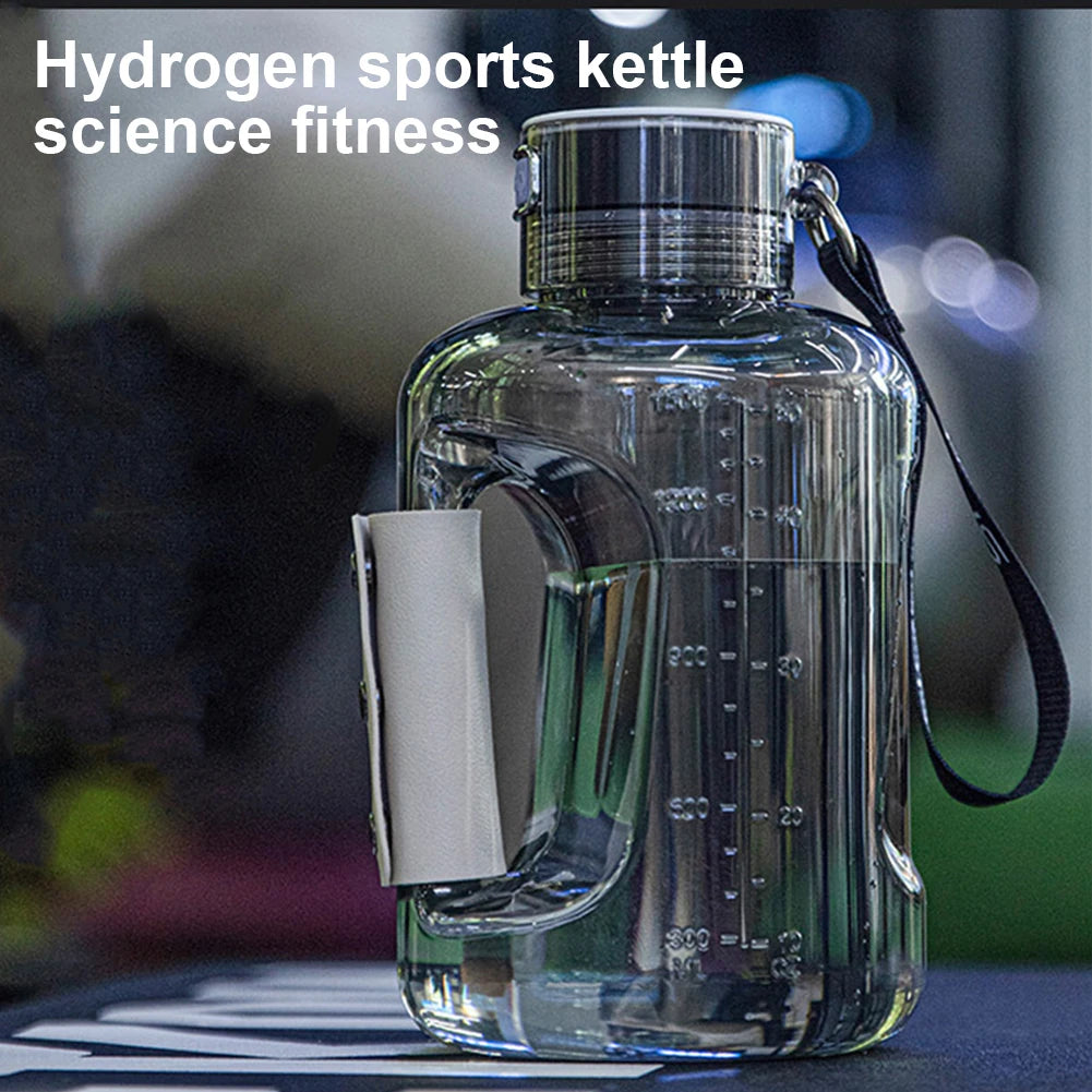 Bouteille d'eau d'hydrogène de 1,5L Machine d'ioniseur d'eau d'hydrogène rechargeable.