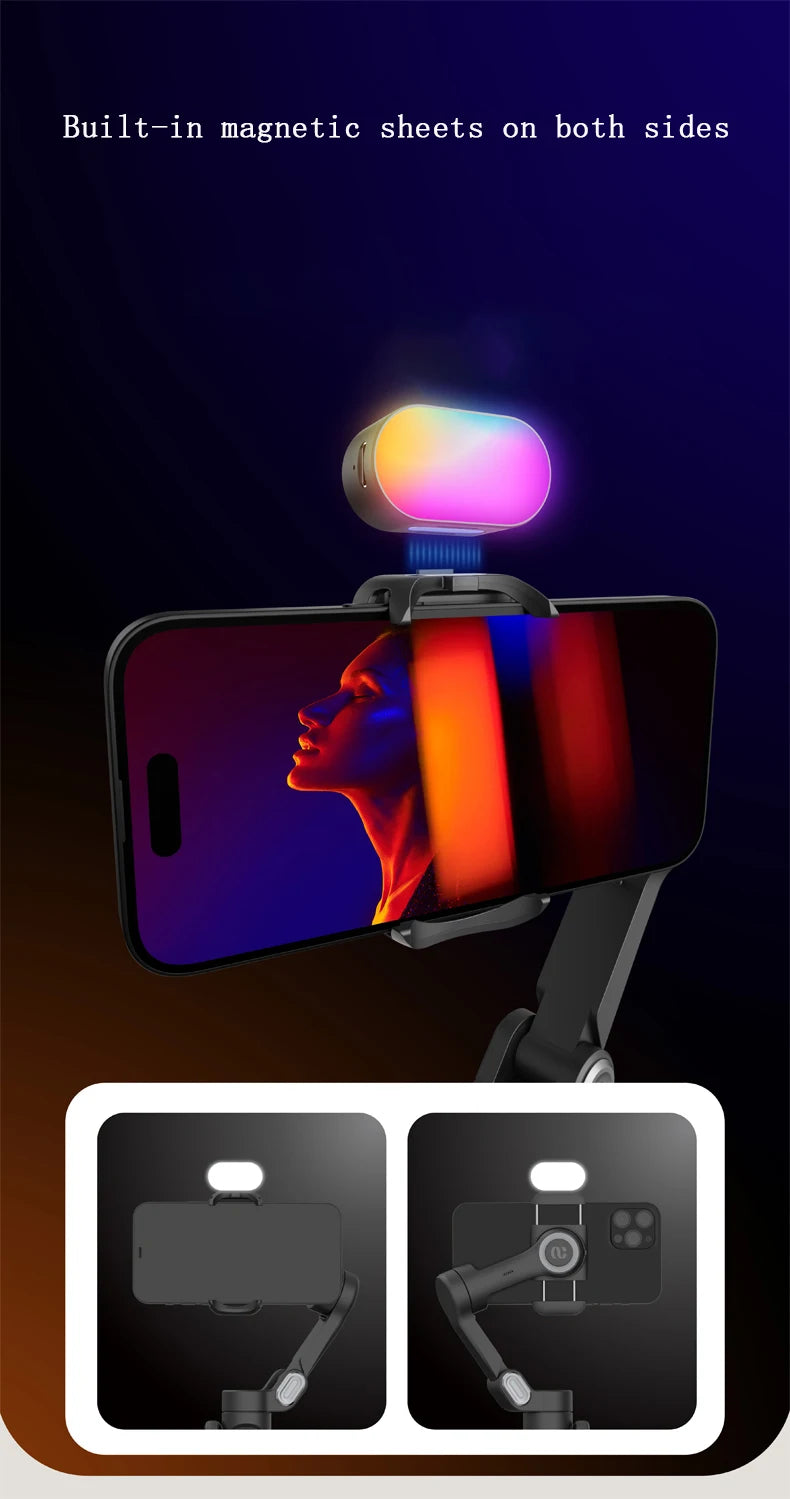 RGB magnétique pour les stabilisateurs de Grimbal La lumière LED portable Gimbal Stabilizer