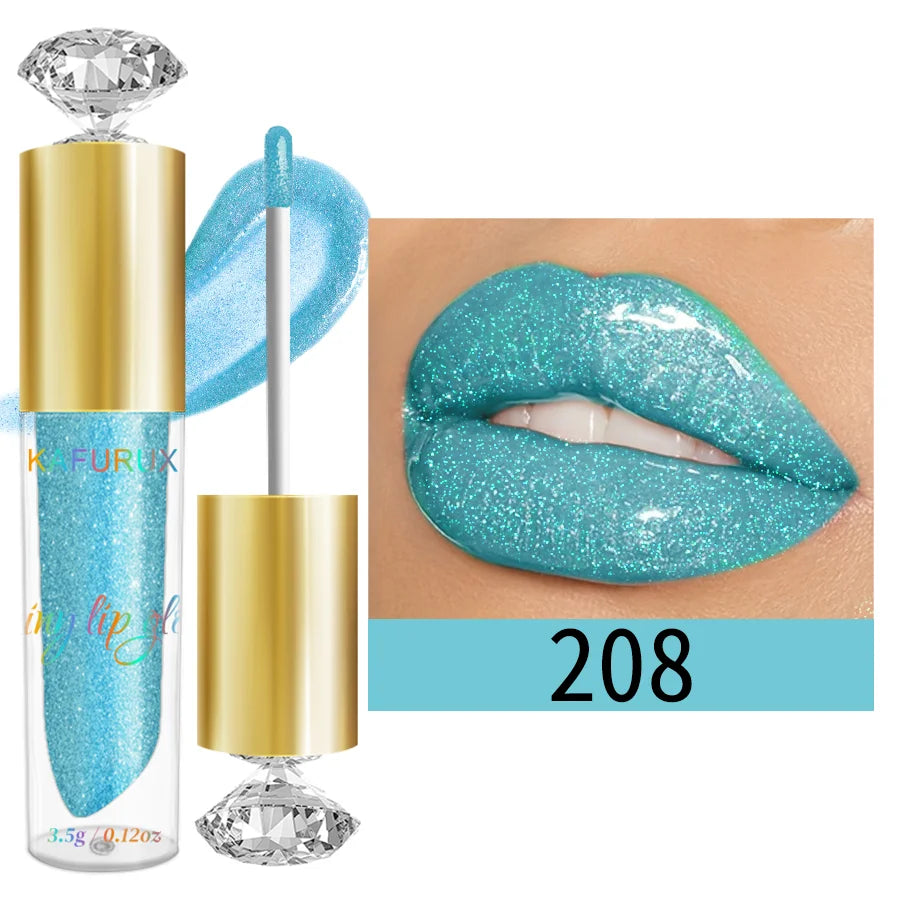 Brillant à Lèvres Hydratant – Collection 9 Couleurs Diamant Chatoyant