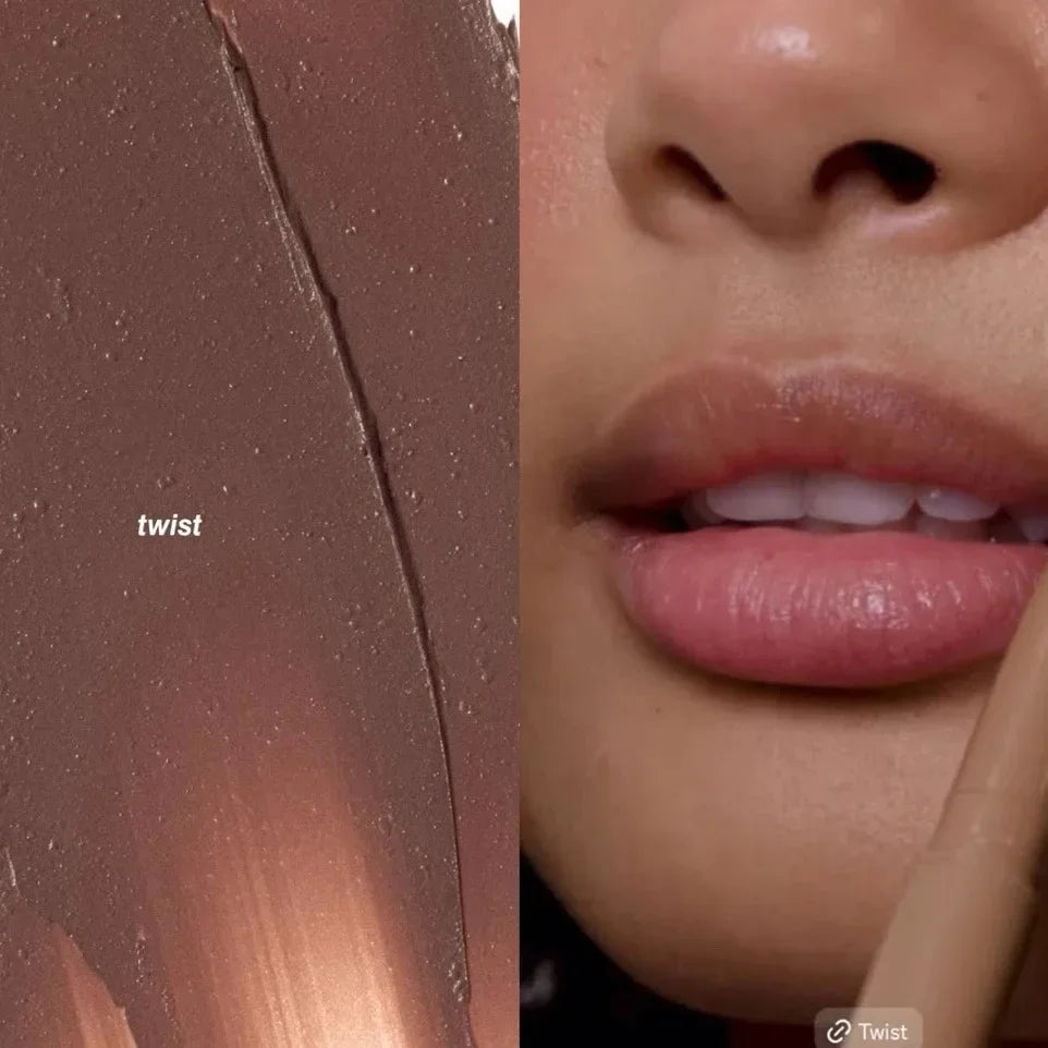 Skin Peptide Lip Liner Peel Tattoo Lipgloss Waterproof Long Lasting Matte Lip Tint Lean Contour Tear-off Lips Stain Cosmetic