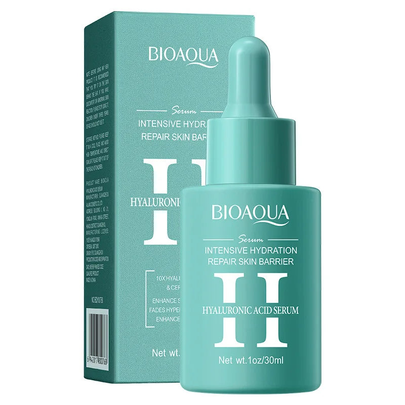 BIOAQUA – Sérum Visage Concentré à la Vitamine C, Rétinol & Acide Hyaluronique, Essence Anti-Âge Éclaircissante.