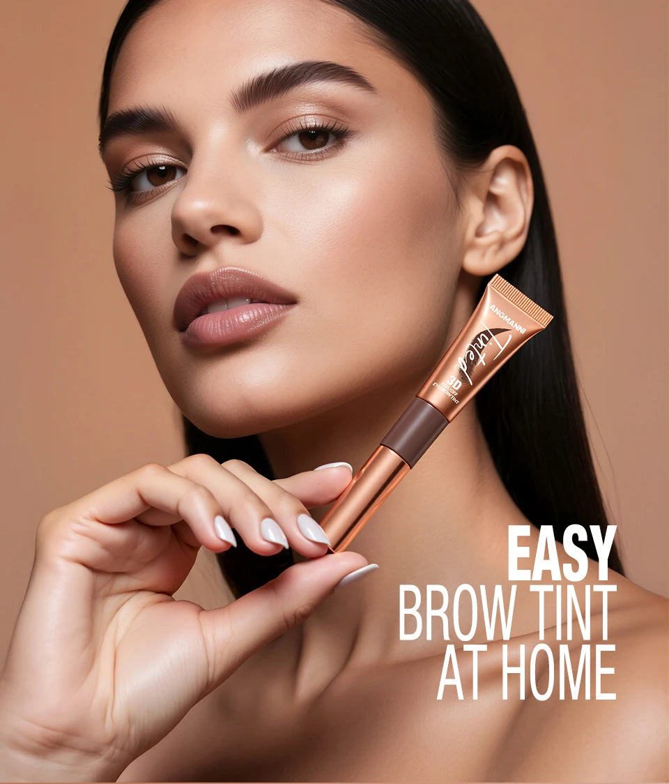Gel de teinture pour sourcils 3 couleurs, imperméable, longue tenue, naturel, amovible, sans bavures, tatouage, maquillage.