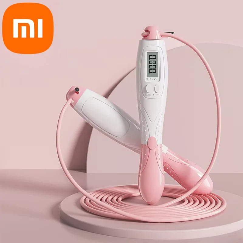 Corde à Sauter Électronique MIJIA – Compteur Intégré, Rotation 360°, Brûle-Graisses & Fitness | PVC Résistant pour Sport Intérieur