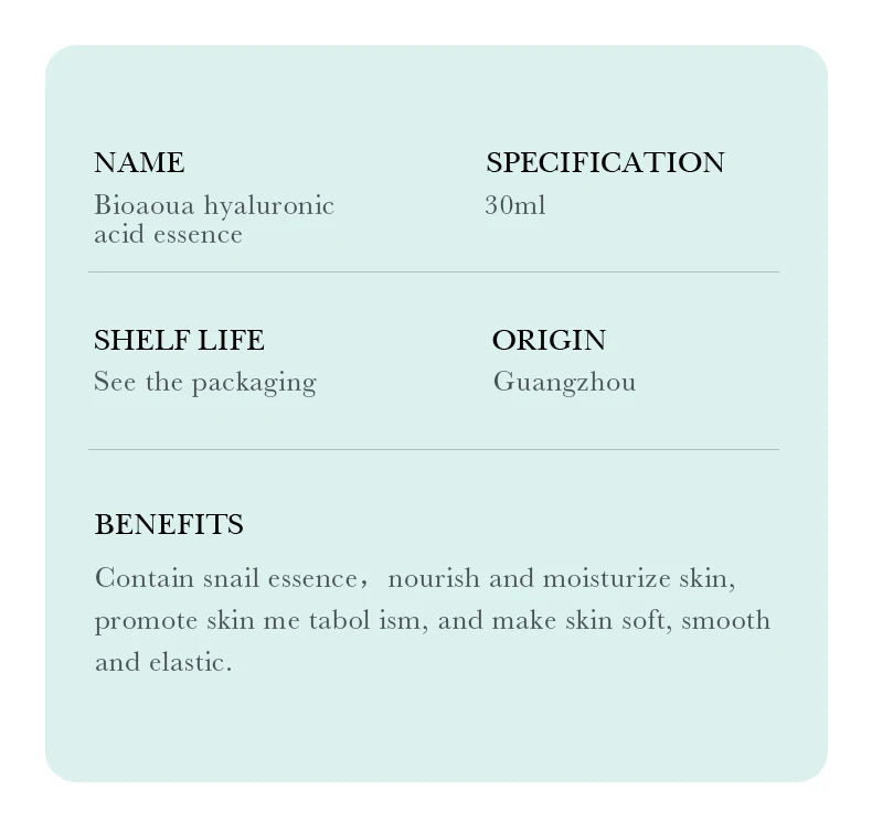 BIOAQUA – Sérum Visage Concentré à la Vitamine C, Rétinol & Acide Hyaluronique, Essence Anti-Âge Éclaircissante.