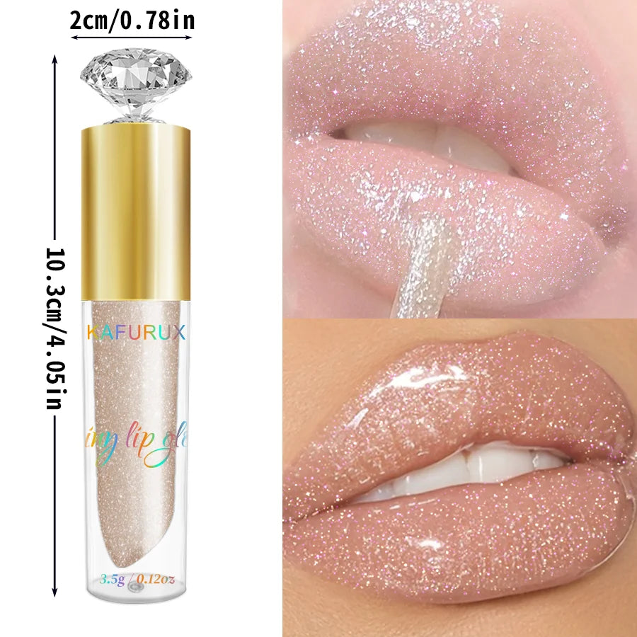 Brillant à Lèvres Hydratant – Collection 9 Couleurs Diamant Chatoyant