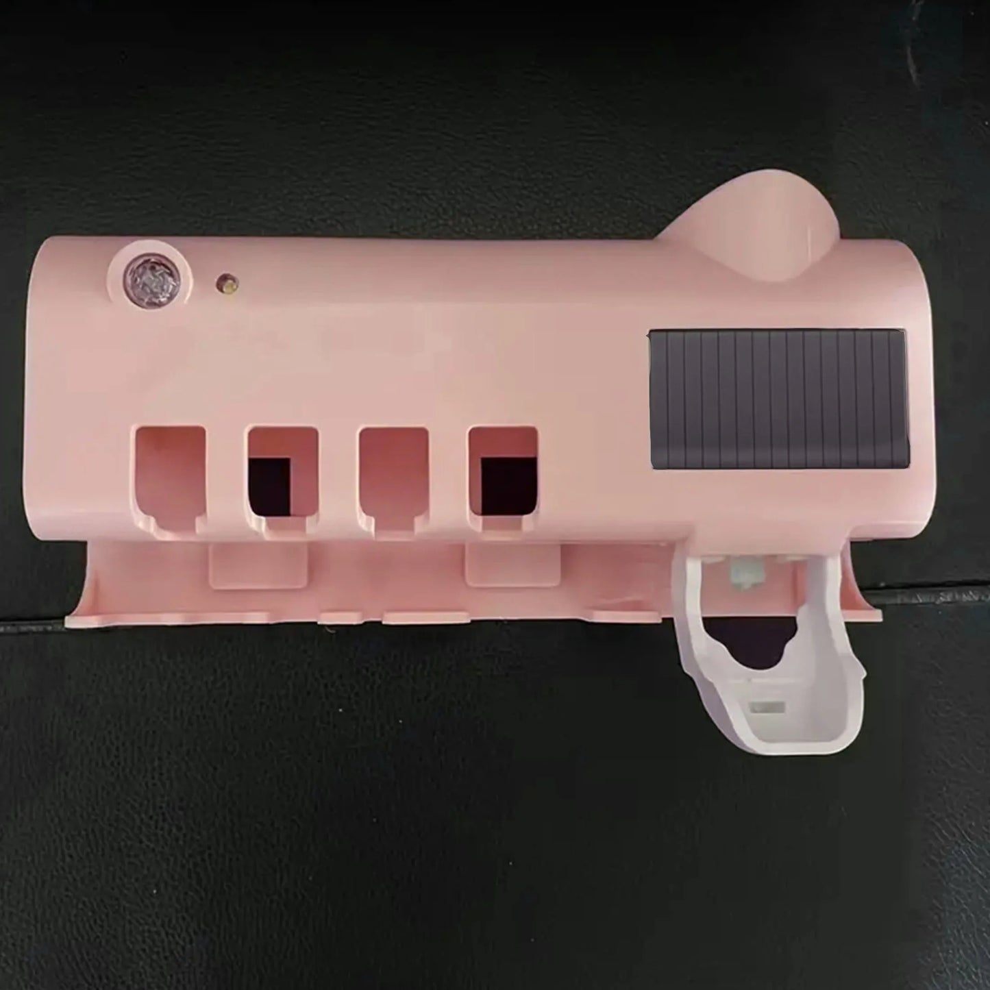 porte-brosse à dents désinfectant, un distributeur de dentifrice mural et un ensemble d'accessoires de salle de bain