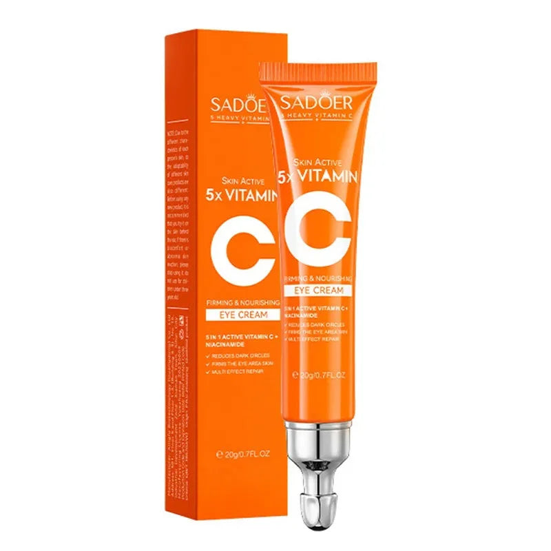 Crème Contour des Yeux à la Vitamine C – SADOER.