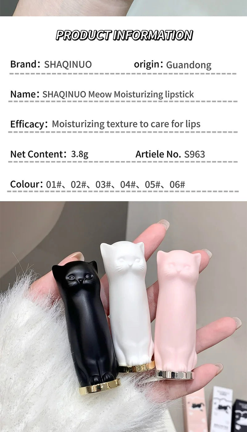 SHAQINUO – Baume à Lèvres Coloré Hydratant | Anti-sécheresse & Lèvres Sublimées