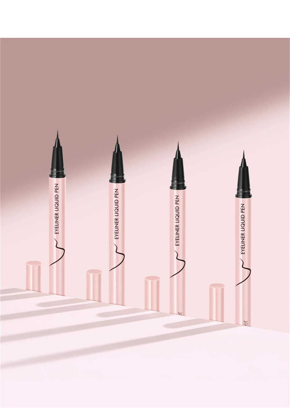 Waterproof Black Liquid Eyeliner Pen Ultra-Fine Anti Smudge Lasting Smooth Lying Silkworm Eyes Liner Pencils Eye Makeup Tools