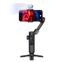 RGB Magnetic Fill Light. Cette lumière LED pour gimbal offre 3 niveaux de luminosité et 7 options de couleurs