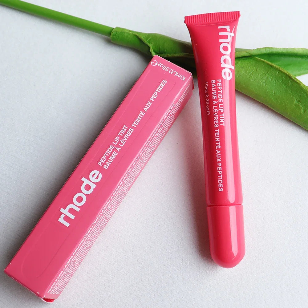 Rhode Peppermint Essence Lipstick Phone Case for IPhone 15 14 13 Pro Max Long Moisturizing Nourishing Silicone Cover Wholesale