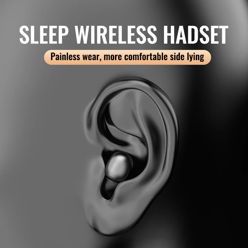 Xiaomi Mini sans fil Bluetooth 5.3 Casque Petits écouteurs Sommeil Travail Musique Sports Invisible HD HIFI Basse Qualité sonore Écouteurs