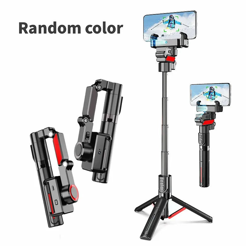 Stabilisateur d’intelligence 360 Rotation automatique Suivre le cardan, avec télécommande, selfie stabilisateur pour iPhone Android