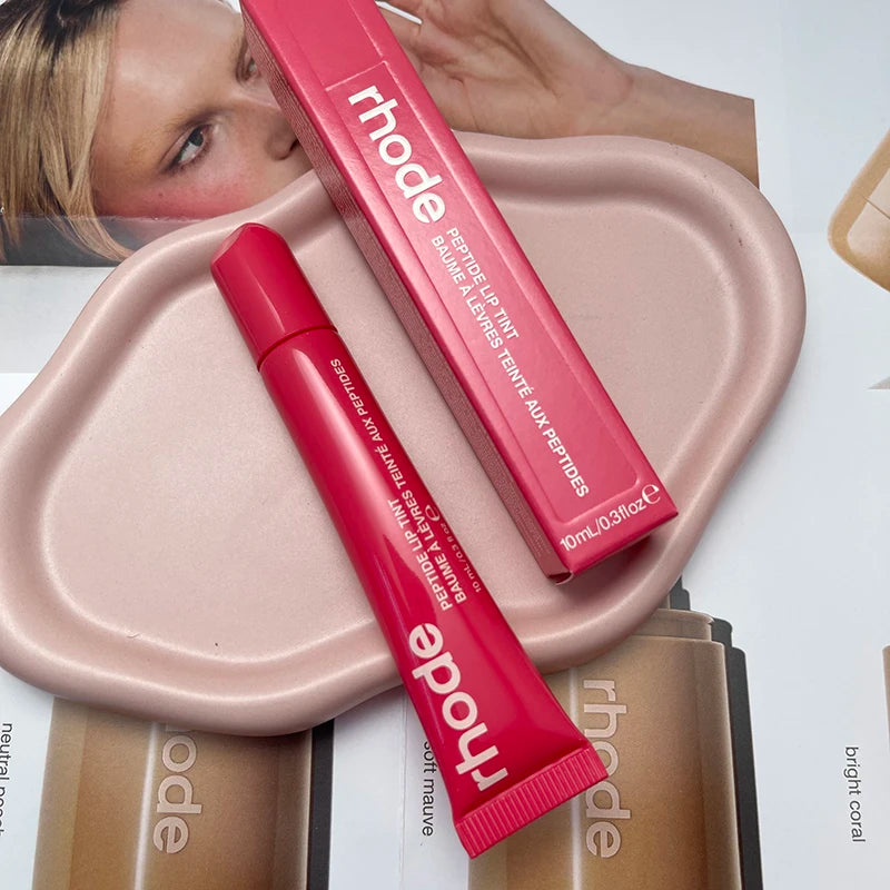 RHODE Maquillage Joues Blush, Stick Brillant à Lèvres Étui de Téléphone pour iPhone.