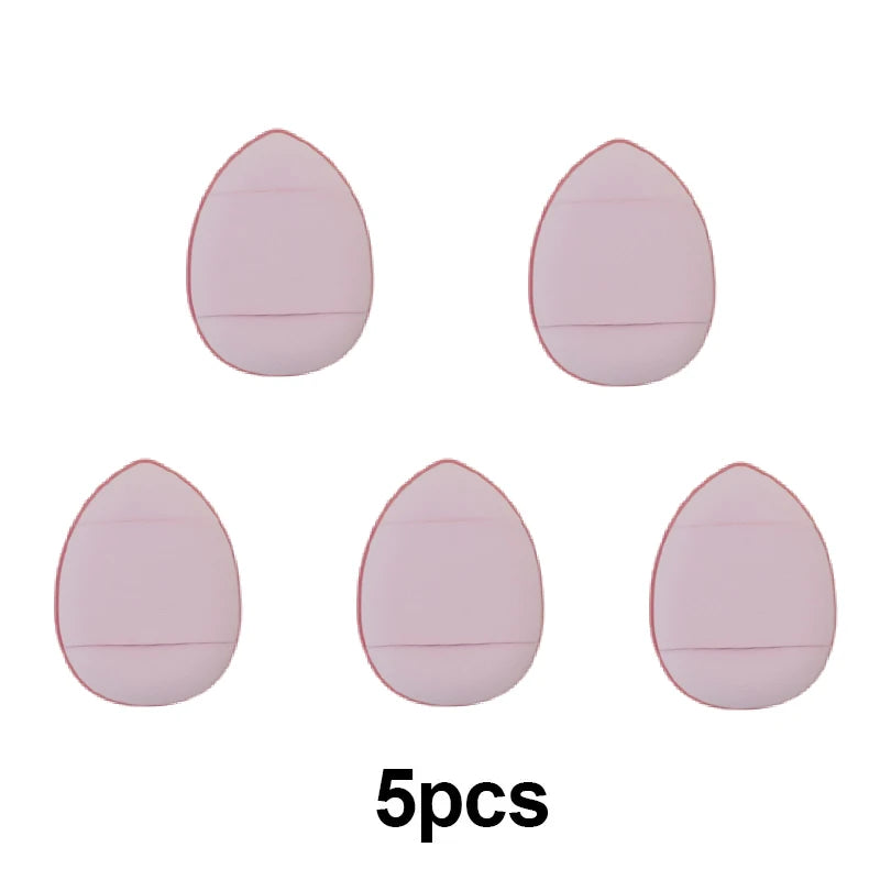 5/10Pcs Mini Finger Puff Foundation Petit Coussin D'Air Poudre Éponge Facial Correcteur BB Crème Applicateur Cosmétique Outils De Maquillage