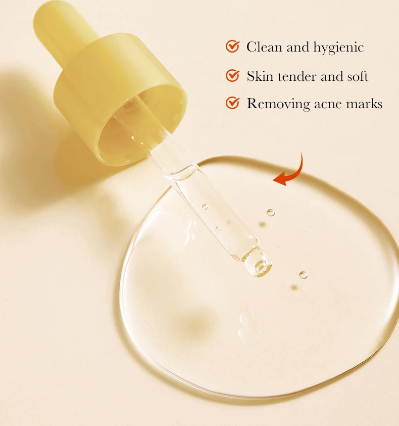 BIOAQUA – Sérum Visage Concentré à la Vitamine C, Rétinol & Acide Hyaluronique, Essence Anti-Âge Éclaircissante.