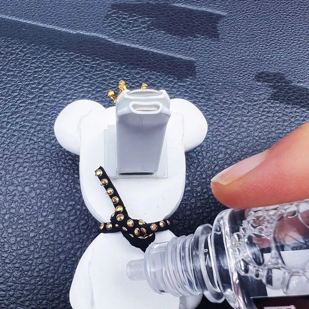 Clip diffuseur de sortie d'air en gypse d'aromathérapie pour voiture