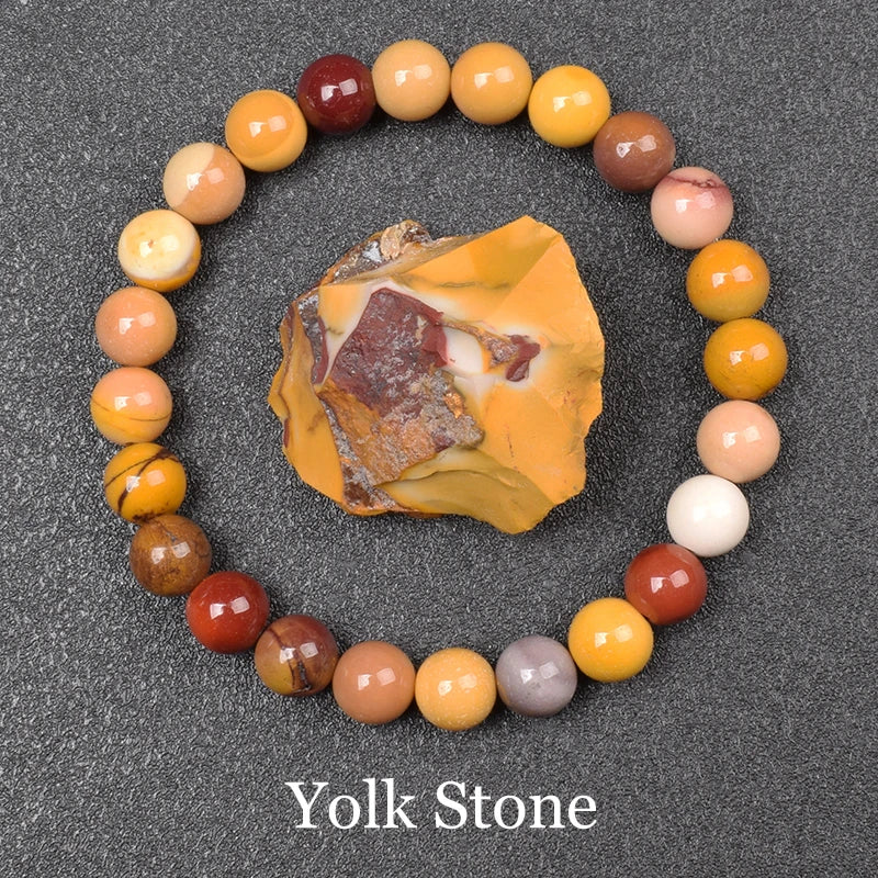 Natural Golden Obsidian Stone Beads Bracelet Men Women Golden Light Rainbow Obsidian Raw Stone Round Bead Natural Energy Jewelry