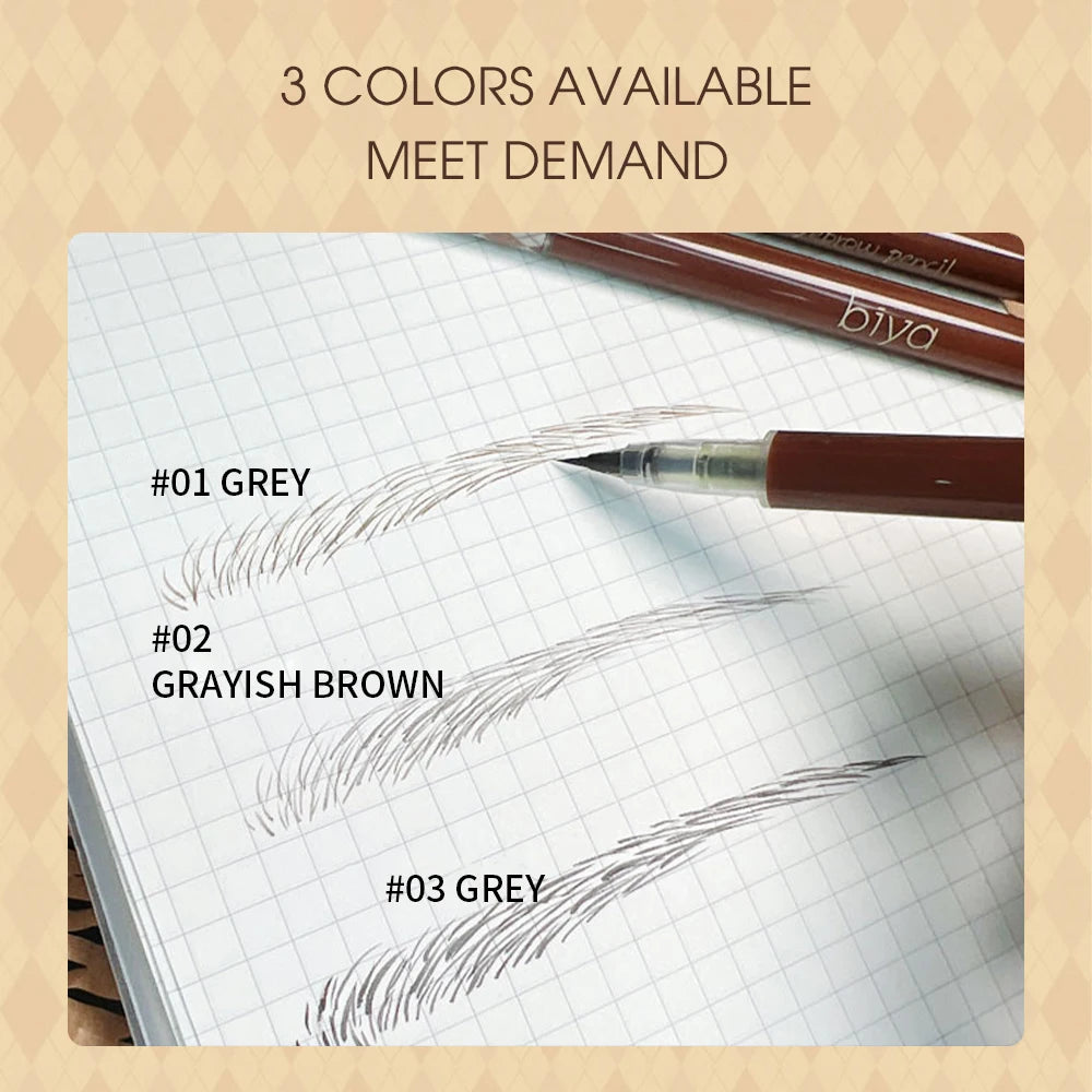 Ultra-fine Eyebrow Pencil Outline Shadow Lying Silkworm Eyeliner Waterproof Non-smudge Lasting Colourfast Liquid Eyebrow Pencil