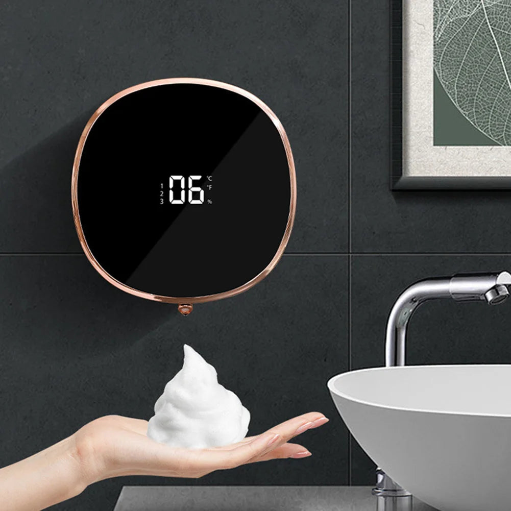 Distributeur de savon automatique murale Capteur infrarouge Portable étanche pour les restaurants et la maison