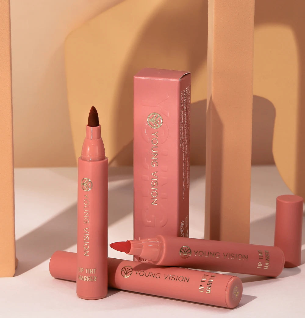 Stylo à Lèvres Précis – 6 Couleurs Intenses | Mat & Longue Tenue