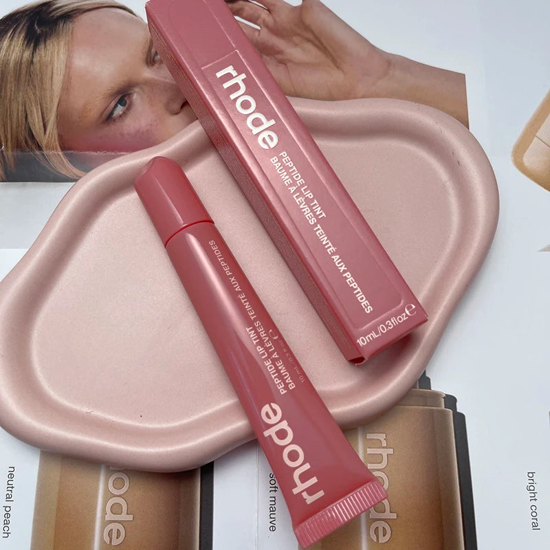 RHODE Maquillage Joues Blush, Stick Brillant à Lèvres Étui de Téléphone pour iPhone.