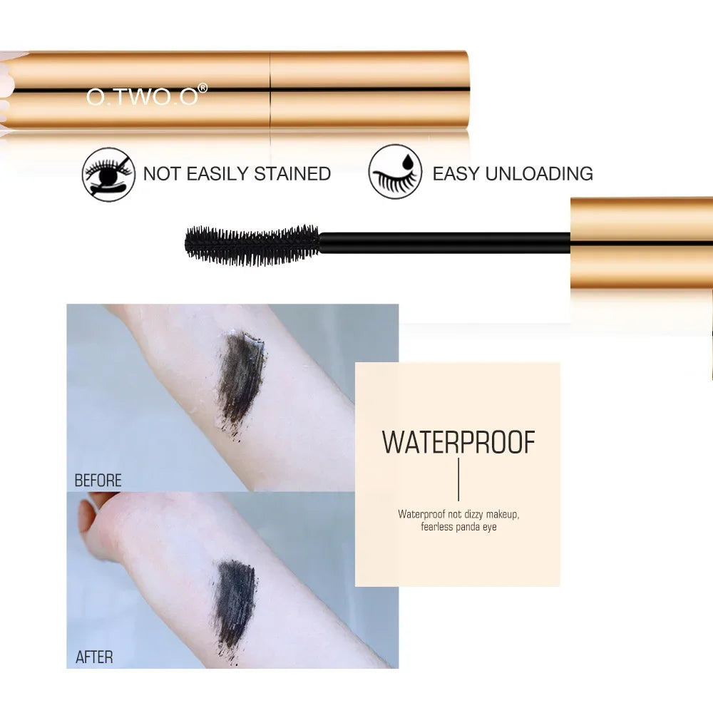 Mascara 3D Allongant Noir – Extension de Cils Effet Volume, Longueur et Définition